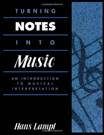 Cover of Turning Notes into Music