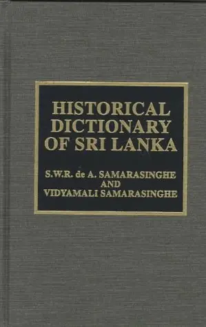 Cover of Historical Dictionary of Sri Lanka
