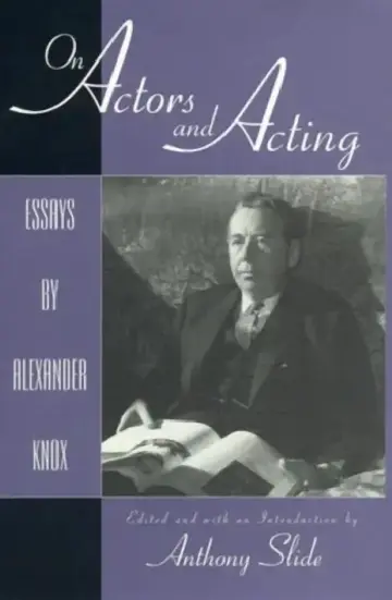 Cover of On Actors and Acting
