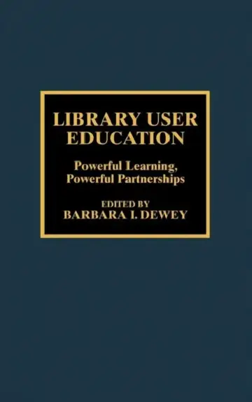 Cover of Library User Education