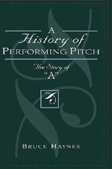 Cover of History of Performing Pitch
