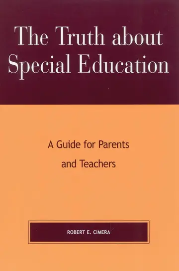 Cover of The Truth About Special Education