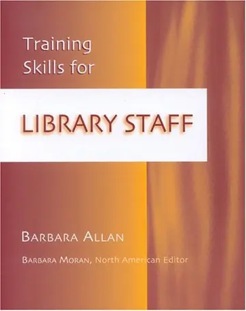 Cover of Training Skills for Library Staff