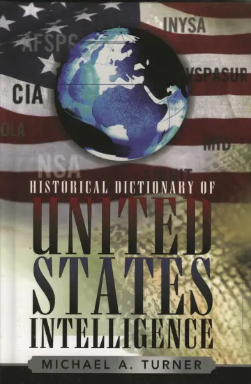 Cover of Historical Dictionary of United States Intelligence