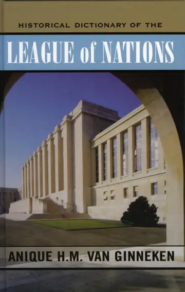 Cover of Historical Dictionary of the League of Nations