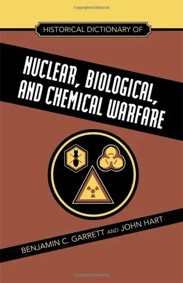 Cover of Historical Dictionary of Nuclear, Biological, and Chemical Warfare