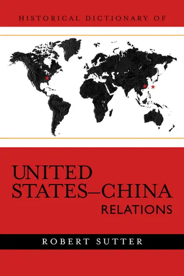 Cover of Historical Dictionary of United States-china Relations