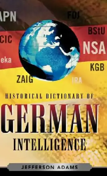 Cover of Historical Dictionary of German Intelligence