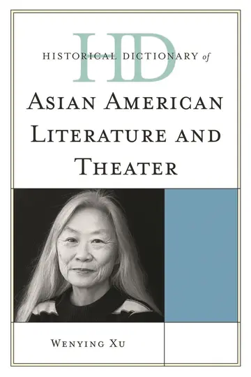 Cover of Historical Dictionary of Asian American Literature and Theater
