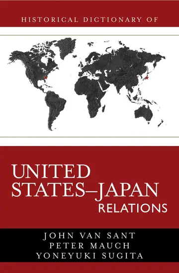 Cover of Historical Dictionary of United States-Japan Relations