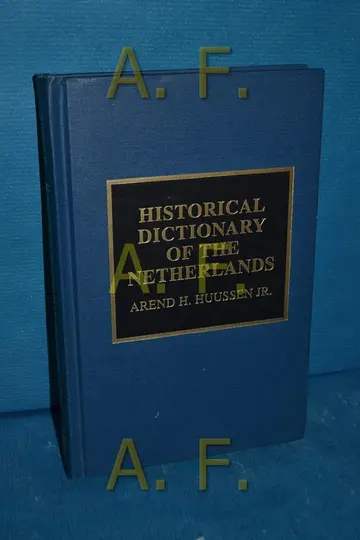 Cover of Historical Dictionary of the Netherlands