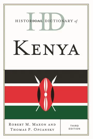 Cover of Historical Dictionary of Kenya