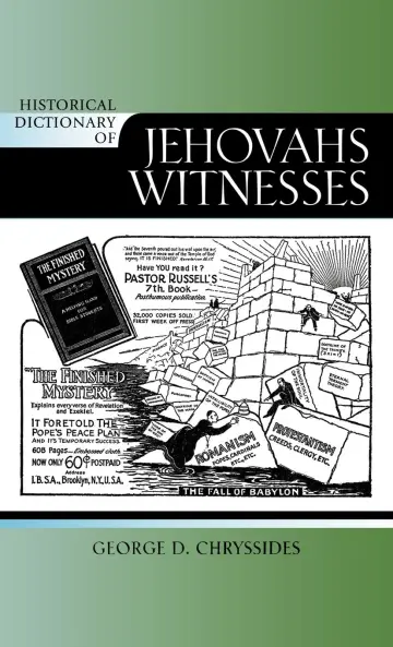 Cover of Historical Dictionary of Jehovah's Witnesses