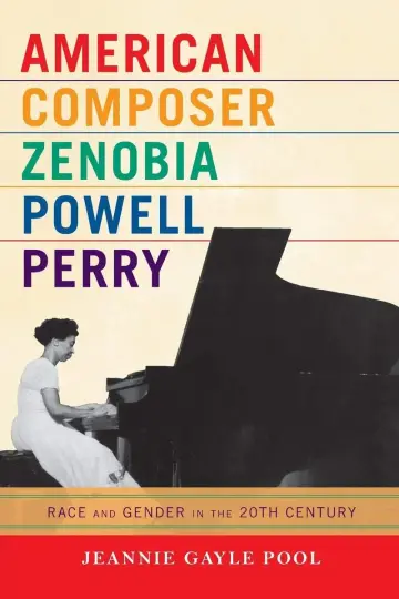 Cover of American Composer Zenobia Powell Perry