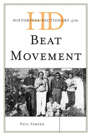 Cover of Historical Dictionary of the Beat Movement