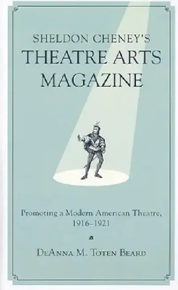 Cover of Sheldon Cheney's Theatre Arts Magazine