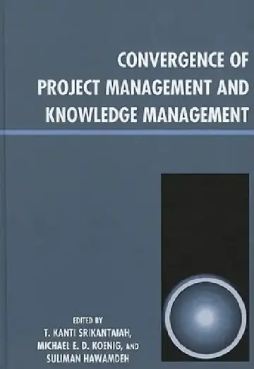 Cover of Convergence of Project Management and Knowledge Management