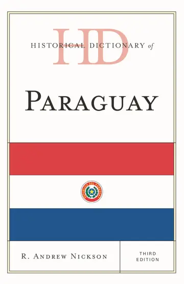Cover of Historical Dictionary of Paraguay