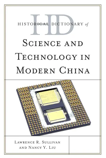 Cover of Historical Dictionary of Science and Technology in Modern China