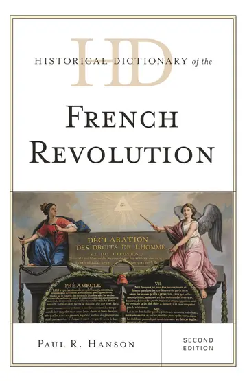 Cover of Historical Dictionary of the French Revolution