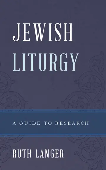 Cover of Jewish Liturgy