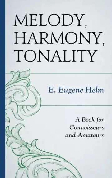 Cover of Melody, Harmony, Tonality