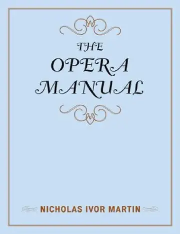 Cover of Opera Manual