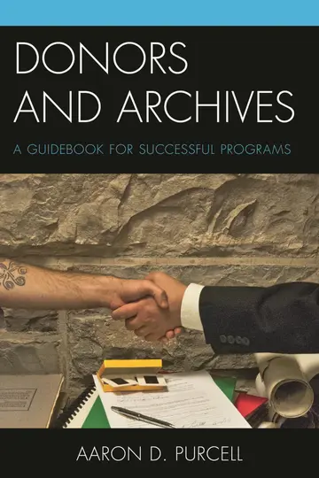 Cover of Donors and Archives