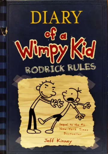 Cover of Diary of a Wimpy Kid # 2 - Rodrick Rules
