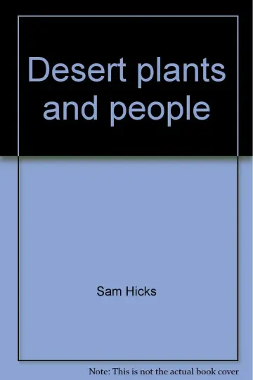 Cover of Desert plants and people