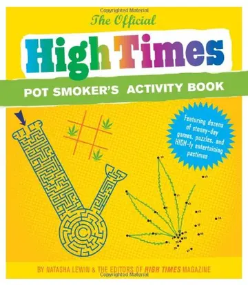 Cover of Official High Times Pot Smoker's Activity Book