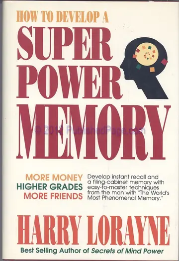 Cover of How to Develop a Super Power Memory