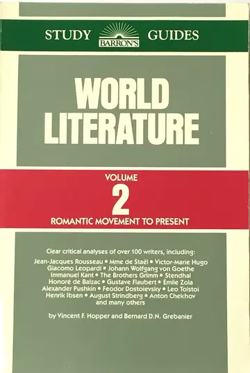 Cover of The Romantic Movement to the Present (v. 2)