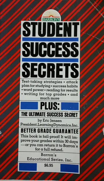 Cover of Student success secrets