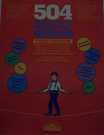 Cover of 504 Absolutely Essential Words