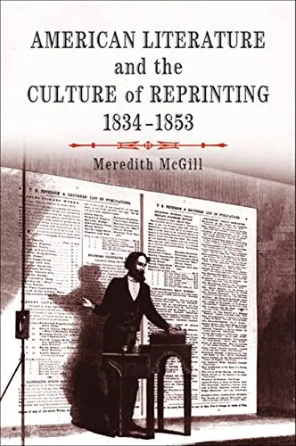 Cover of American Literature and the Culture of Reprinting, 1834-1853
