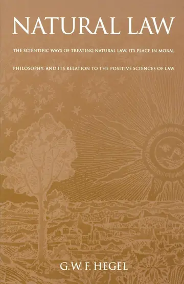 Cover of Natural Law