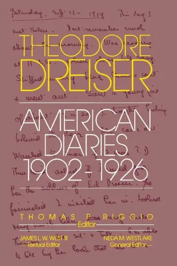 Cover of American Diaries, 1902-1926
