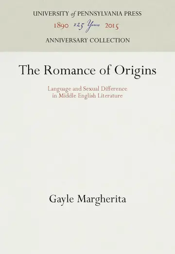 Cover of The Romance of Origins