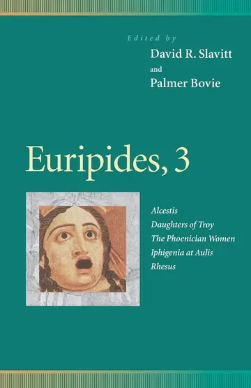 Cover of Euripides, 3