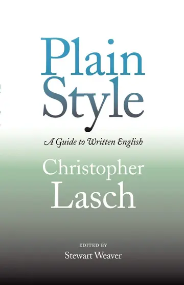 Cover of Plain Style