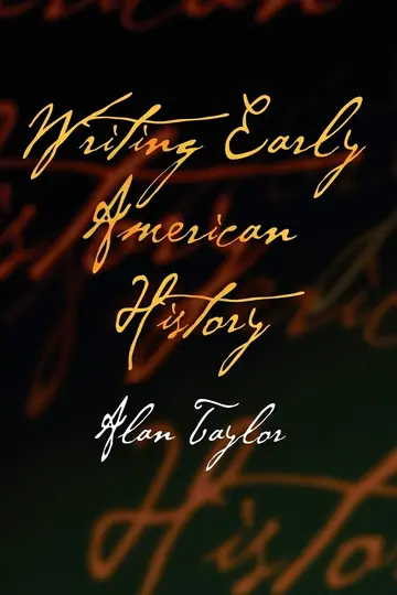Cover of Writing Early American History