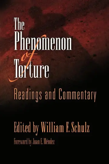 Cover of The Phenomenon of Torture