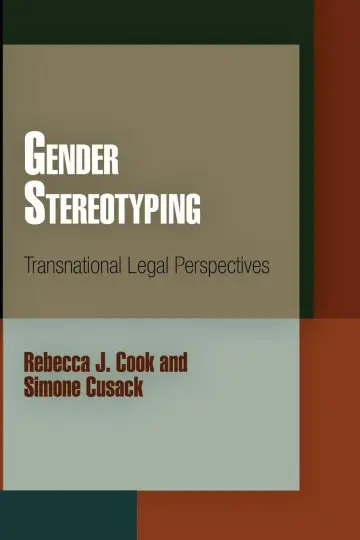 Cover of Gender Stereotyping