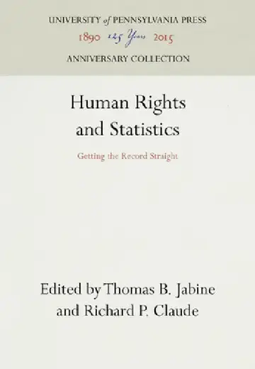 Cover of Human Rights and Statistics