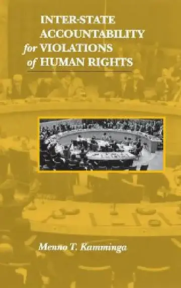 Cover of Inter-State Accountability for Violations of Human Rights