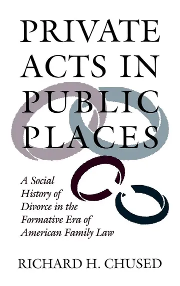 Cover of Private Acts in Public Places