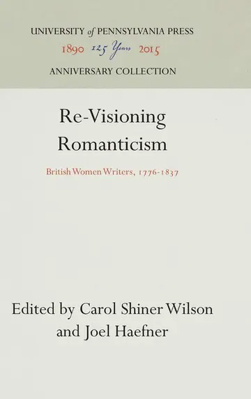 Cover of Re-Visioning Romanticism