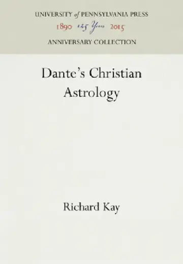 Cover of Dante's Christian Astrology