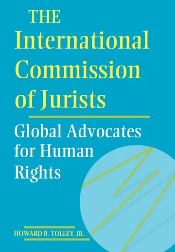 Cover of The International Commission of Jurists